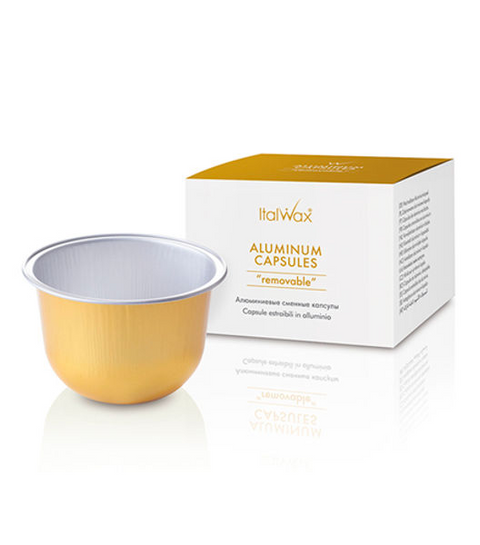 Алюмінієва знімна капсула для воскоплаву GloWax Solo ItalWax D000324 фото